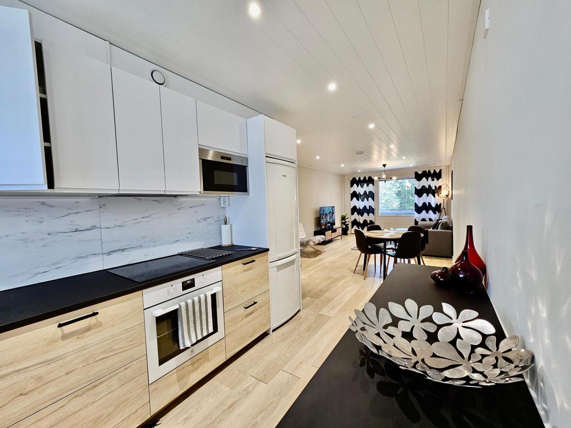 Elegant Apartment With Sauna In The Center Rovaniemi Dış mekan fotoğraf