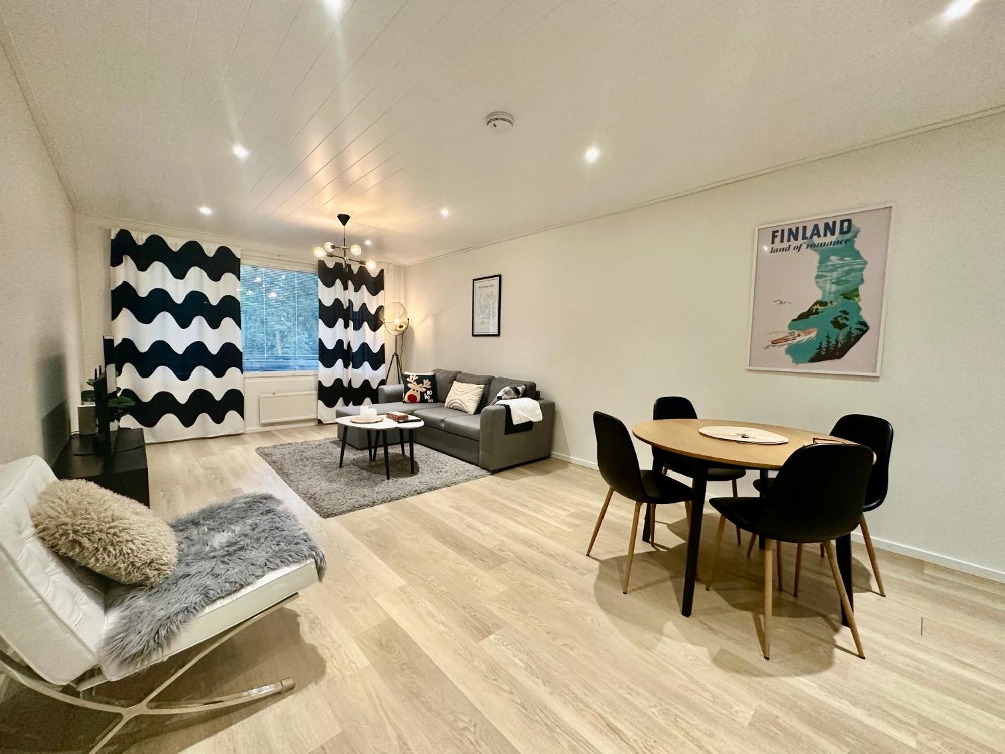 Elegant Apartment With Sauna In The Center Rovaniemi Dış mekan fotoğraf